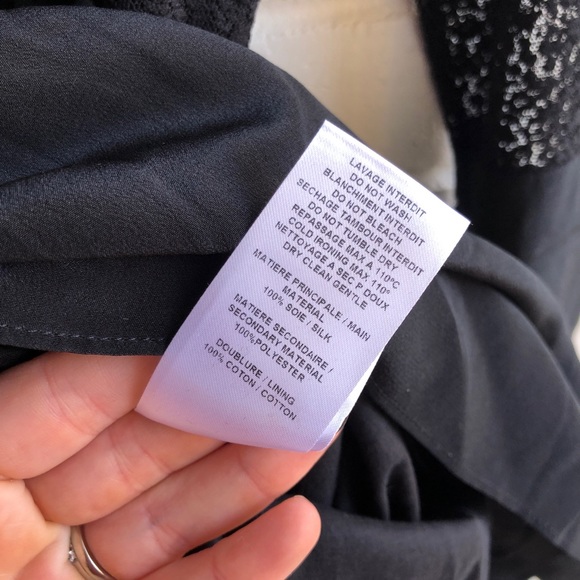 NWT See By Chloe Silk Long Sleeve Lace Romper - Picture 8 of 8